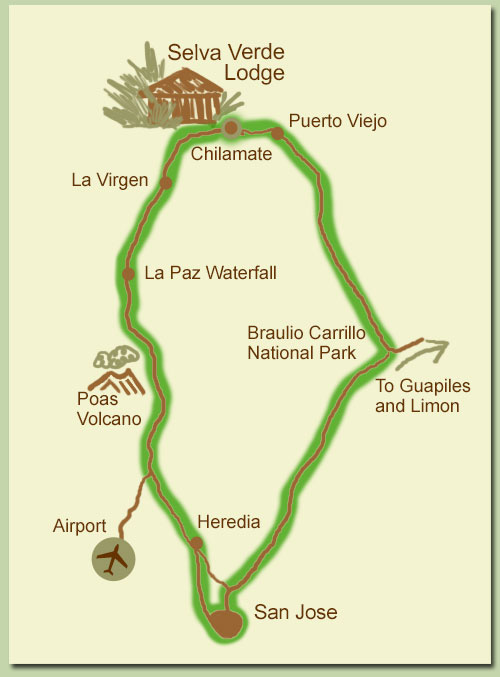 Selvas Map